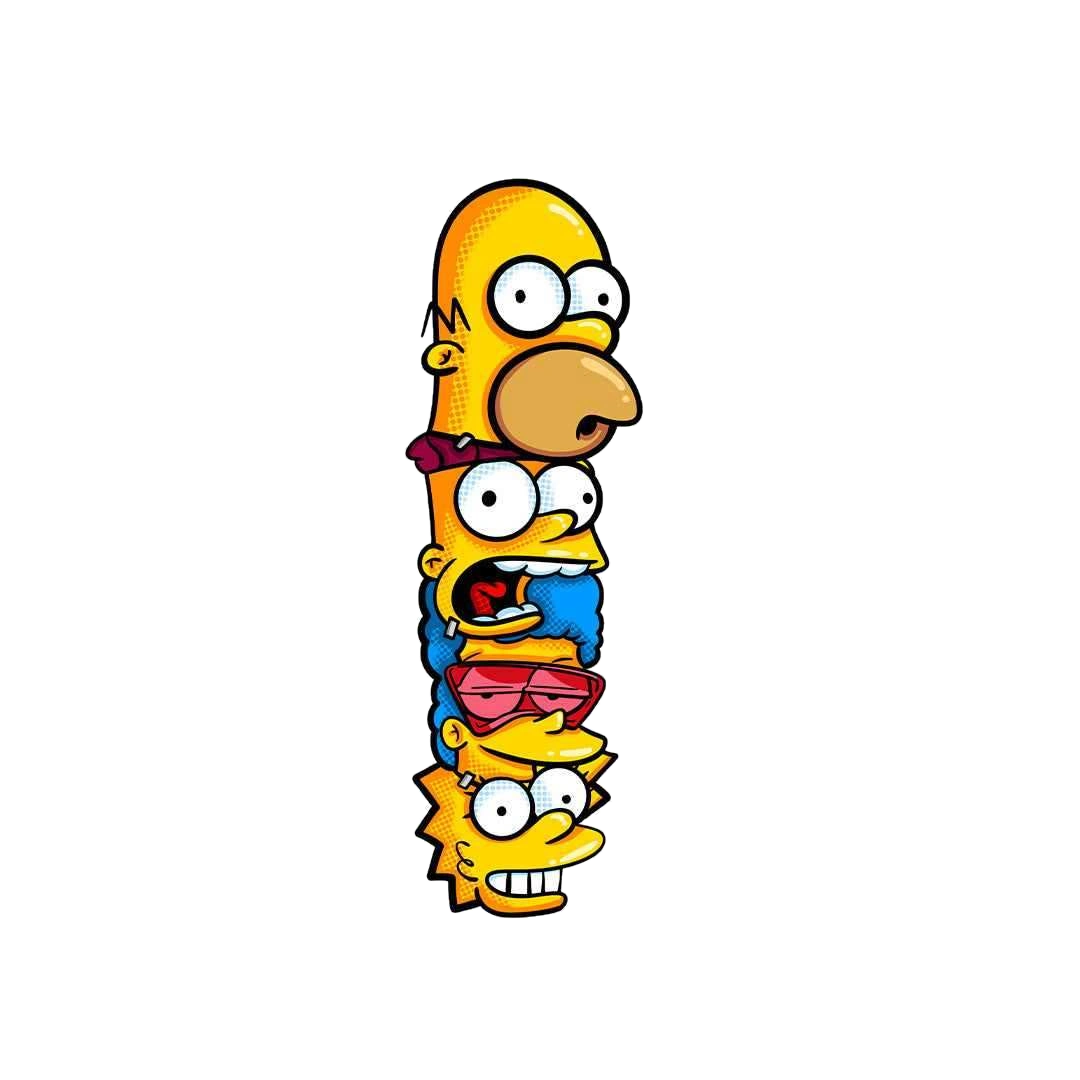 The Simpsons Sticker